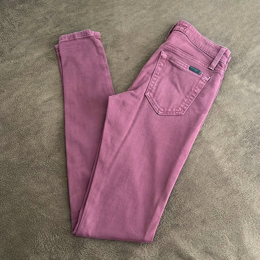 Burgundy Joe’s Skinny Jeans